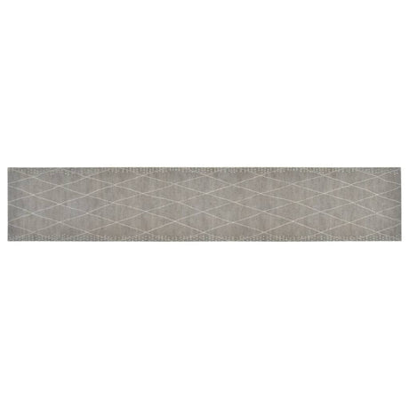 Vidaxx tapis de cuisine lavable à carreaux 60x300 cm velours
