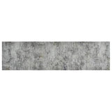 Vidaxx tapis de cuisine lavable imprimé béton 45x150 cm velours