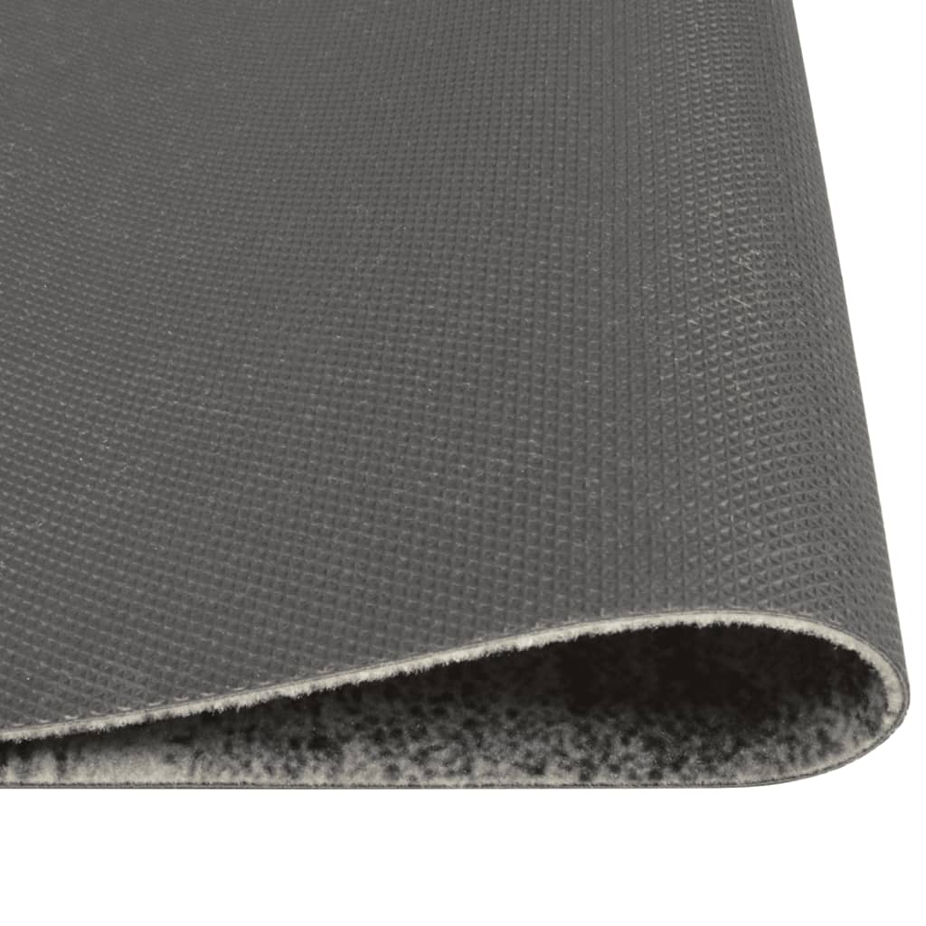 Vidaxx tapis de cuisine lavable imprimé béton 45x150 cm velours