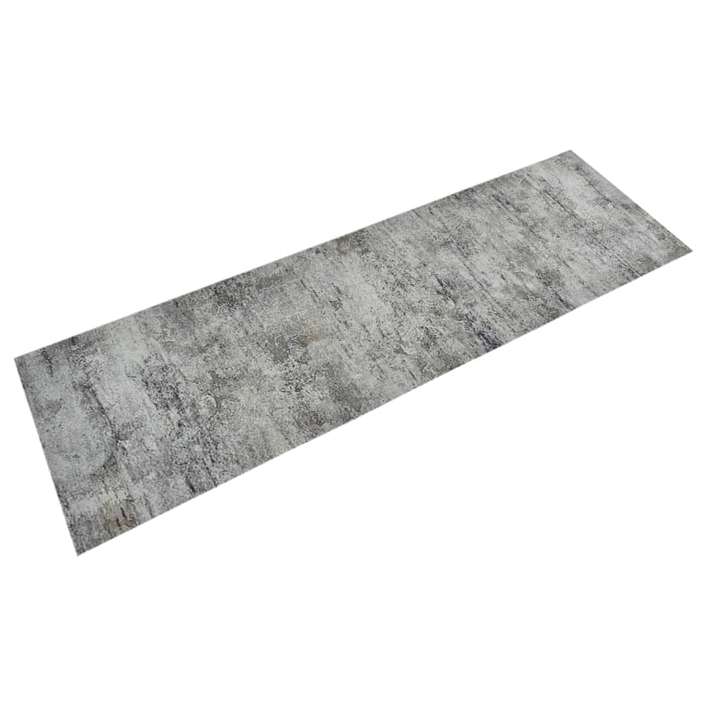 Vidaxl tappetino da cucina stampato in cemento lavabile 60x180 cm velluto