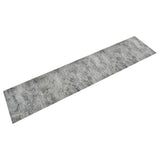 Vidaxx tapis de cuisine lavable imprimé béton 60x300 cm velours