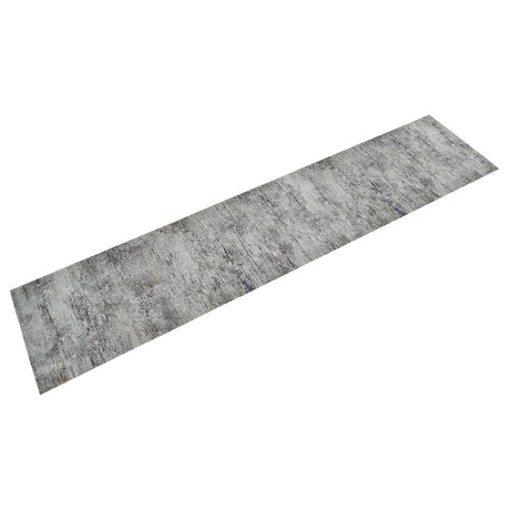 Vidaxx tapis de cuisine lavable imprimé béton 60x300 cm velours