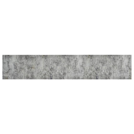 Vidaxx tapis de cuisine lavable imprimé béton 60x300 cm velours