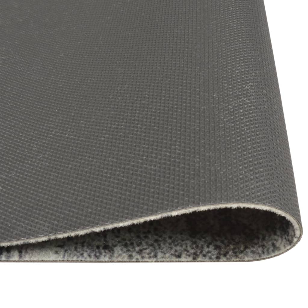 Vidaxx tapis de cuisine lavable imprimé béton 60x300 cm velours