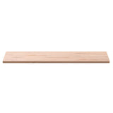 Plan vasque Vidaxx 80x40x1,5 cm en bois de hêtre massif