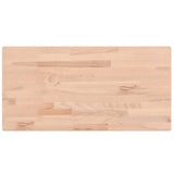 Plan vasque Vidaxx 100x50x1,5 cm en bois de hêtre massif