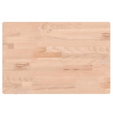 VidaXL Plan de lavabo 60x40x1,5 cm bois de hêtre massif