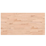 Plan vasque Vidaxx 100x50x2,5 cm en bois de hêtre massif