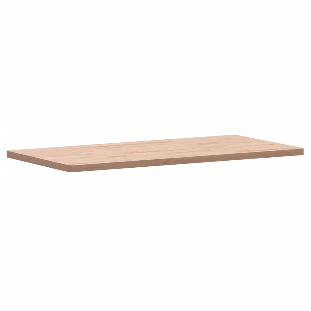 Plan vasque Vidaxx 100x50x2,5 cm en bois de hêtre massif