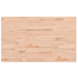Plan vasque Vidaxx 100x60x2,5 cm en bois de hêtre massif