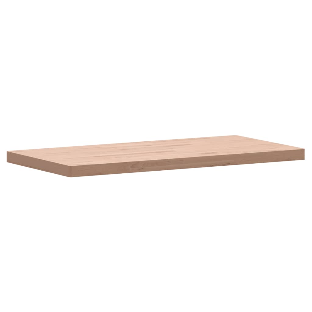 Vidaxx plan de lavabo 100x50x4 cm en bois de hêtre massif