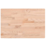 Vidaxl Washbasin Sheet 60x40x4 cm Legno di faggio solido