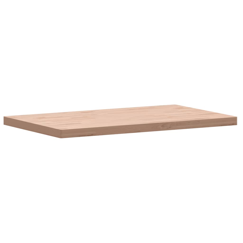 Vidaxx plan de lavabo 100x60x4 cm en bois de hêtre massif