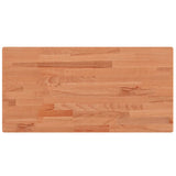 VidaXL Plan de lavabo 100x50x1,5 cm bois de hêtre massif