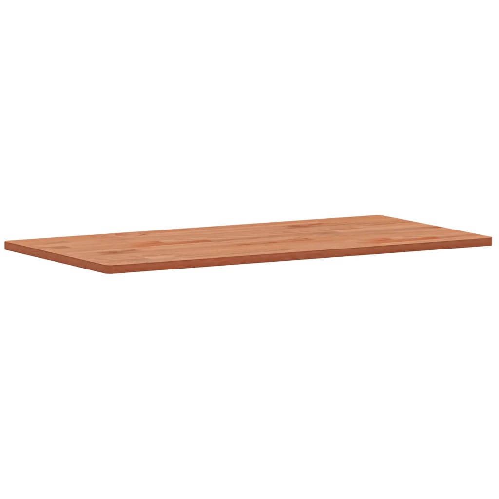 VidaXL Plan de lavabo 100x50x1,5 cm bois de hêtre massif