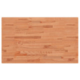 VidaXL Plan de lavabo 100x60x1,5 cm bois de hêtre massif