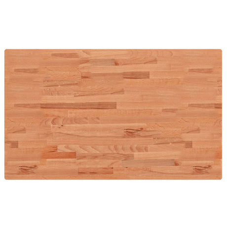 VidaXL Plan de lavabo 100x60x1,5 cm bois de hêtre massif