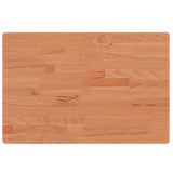 VidaXL Plan de lavabo 60x40x2,5 cm bois de hêtre massif