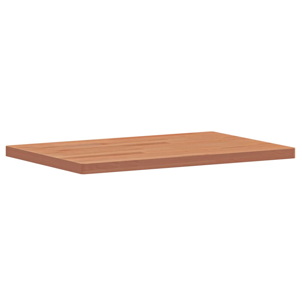 VidaXL Plan de lavabo 60x40x2,5 cm bois de hêtre massif
