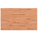 Plan vasque Vidaxx 100x60x2,5 cm en bois de hêtre massif