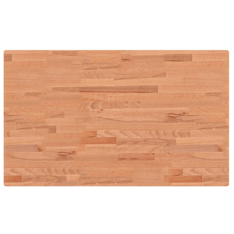 Plan vasque Vidaxx 100x60x2,5 cm en bois de hêtre massif