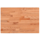 Plan de lavabo Vidaxx 80x40x4 cm en bois de hêtre massif