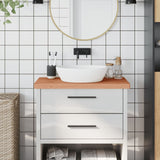 Vidaxl Washbasin Tabel 80x40x4 cm fast bøg træ