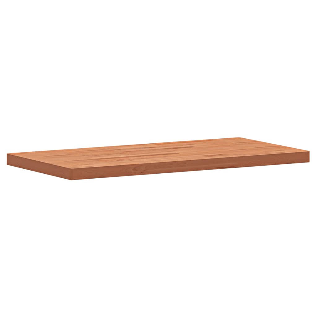 VidaXL Plan de lavabo 100x50x4 cm bois de hêtre massif