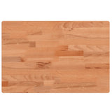 Plan de lavabo Vidaxx 60x40x4 cm en bois de hêtre massif