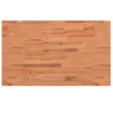 Vidaxx plan de lavabo 100x60x4 cm en bois de hêtre massif