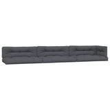 VidaXL Coussins de palette 7 pcs tissu anthracite