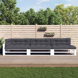 VidaXL Coussins de palette 7 pcs tissu anthracite
