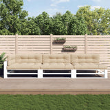 VidaXL Coussins de palette 7 pcs tissu beige