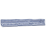 VidaXL Coussins de palette 7 pcs tissu rayé blanc et bleu