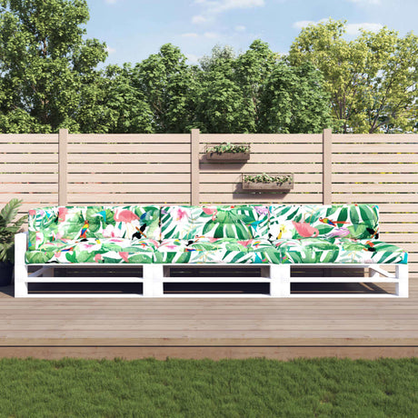 VidaXL Coussins de palette 7 pcs tissu multicolore