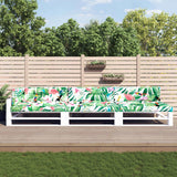 VidaXL coussins de palette 7 pcs tissu multicolore