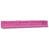 VidaXL coussins de palette 7 pcs tissu rose