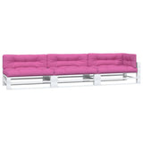 VidaXL coussins de palette 7 pcs tissu rose
