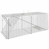 Vidaxl Animal Trap 64,5x25x26,5 cm galvaniseret jern