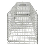 Vidaxl Animal Trap 64,5x25x26,5 cm galvaniseret jern