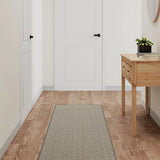 Vidaxx tapis de passage 50x150 cm aspect sisal taupe