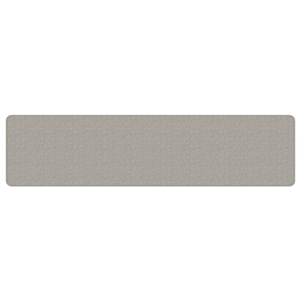 Vidaxx tapis de passage 50x200 cm aspect sisal taupe