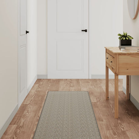 Vidaxx tapis de passage 50x200 cm aspect sisal taupe