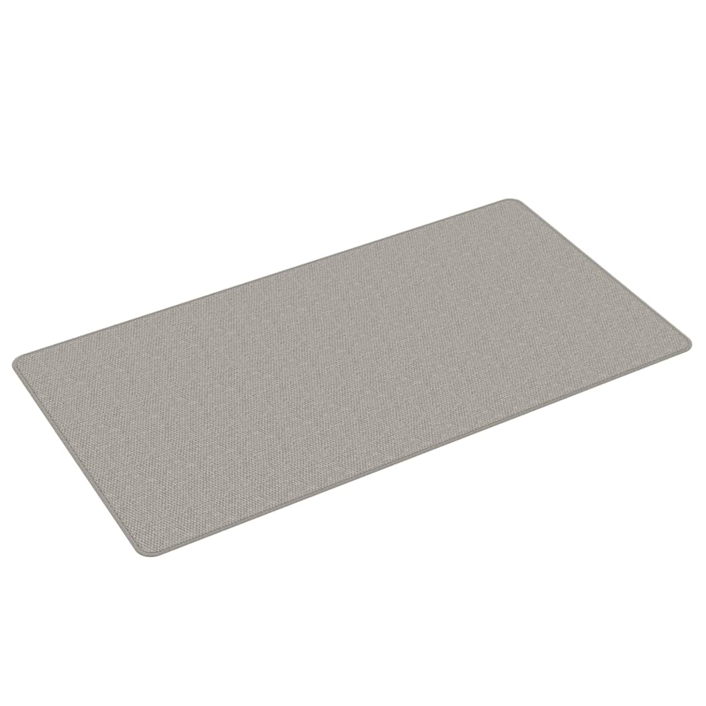 Vidaxx tapis de passage 80x150 cm aspect sisal taupe