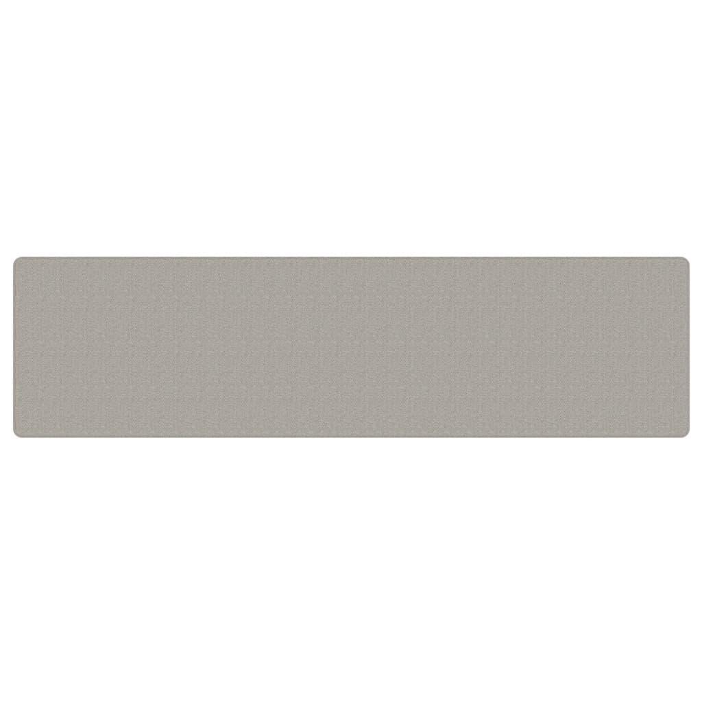 Vidaxx tapis de passage 80x300 cm aspect sisal taupe