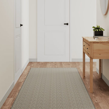 Vidaxx tapis de passage 80x400 cm aspect sisal taupe
