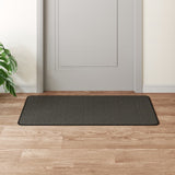 Vidaxx tapis de passage 50x100 cm aspect sisal anthracite