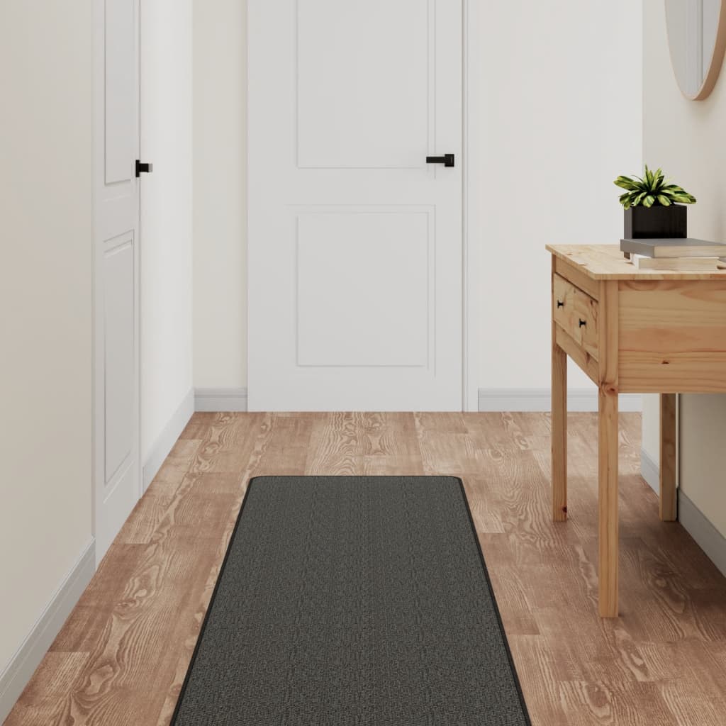 Vidaxl Carpet Runner 50x150 cm sisal-look de couleur anthracite