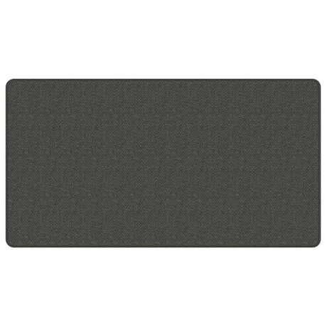 Vidaxl tapis de passage aspect sisal 80x150 cm anthracite
