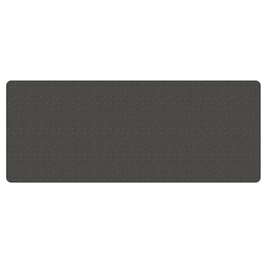Vidaxx tapis de passage 80x200 cm aspect sisal anthracite